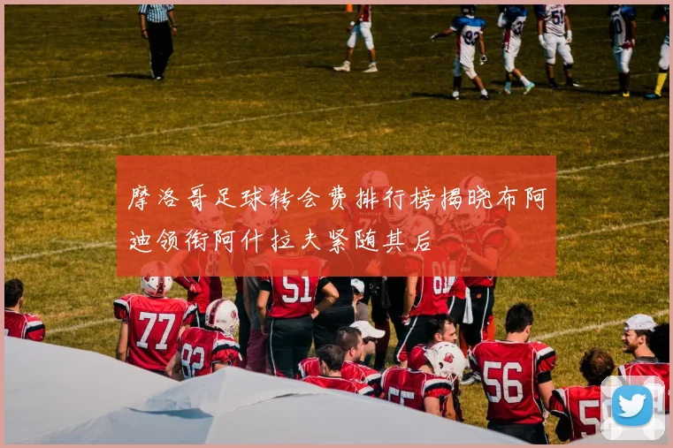 摩洛哥足球转会费排行榜揭晓布阿迪领衔阿什拉夫紧随其后