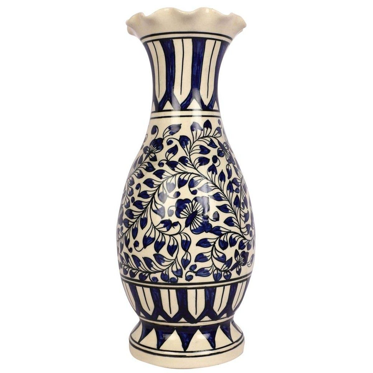 Ceramic Flower Vase for Living Room