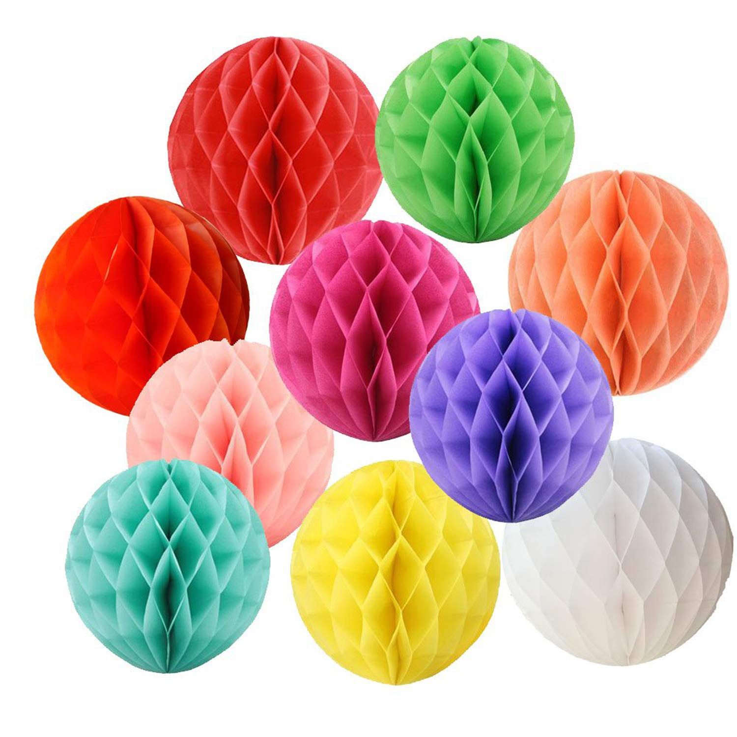 Decoration Honeycomb Paper Fan and Ball
